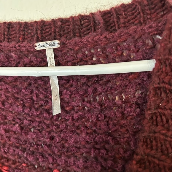 Free People Fair-isle Pullover Sweater Medium - Picture 3 of 7